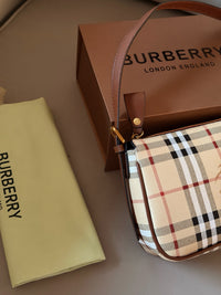 Haymarket Check Pochette Bag