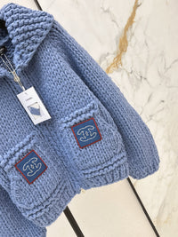 26S Knit Zipped Cardigan