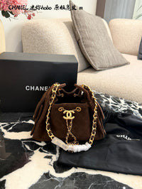 Suede Hobo Bag