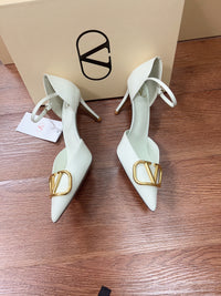 Signature D'Orsay Patent Leather Pumps
