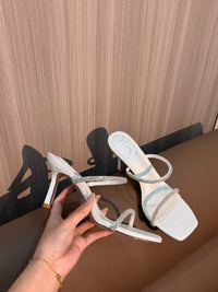 Caovilla Rhinestone Chandeliers Mules