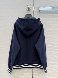 26S Signature Print Varsity Stripe Hoodie Set