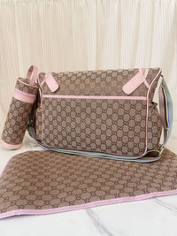 Monogram Nursery Bag Set