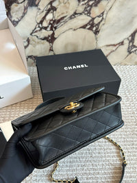 25B Top Handle Flap Bag