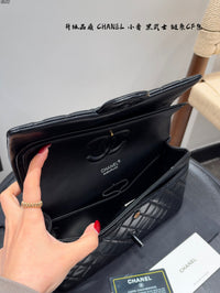 All Black Flap Bag