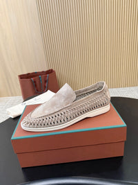 Suede Loafers