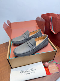 Leather Summer Walk Loafers