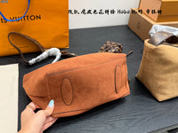 Suede Hobo Bag