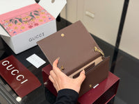 Marmont Bi-color Wallet On Chain