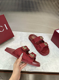 Canvas Slide Sandals