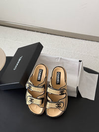 26S Tweed Sandals