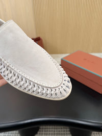 Suede Loafers