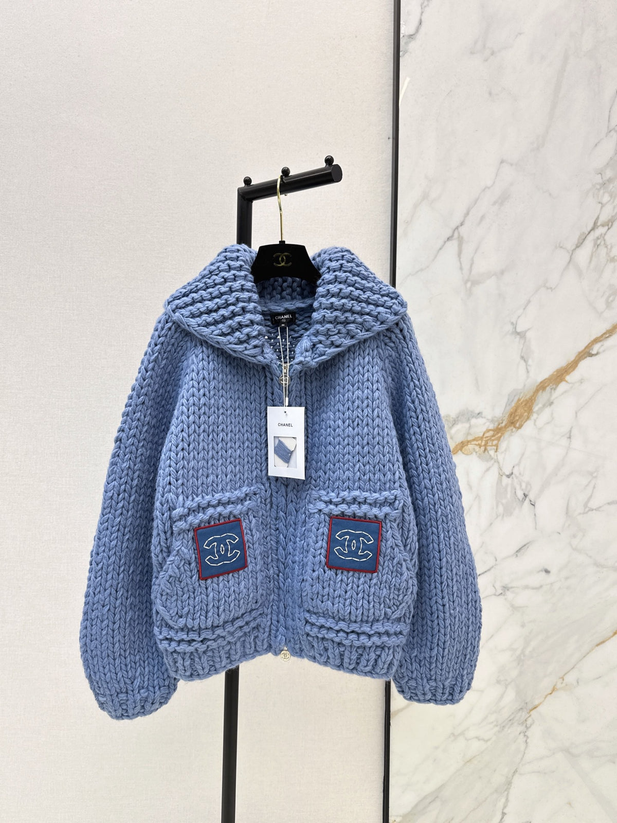 26S Knit Zipped Cardigan