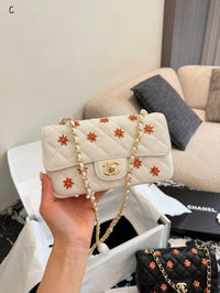 Mini Floral Classic Flap Bag