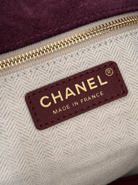 26C Suede Shopping Tote