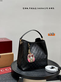 Emblem Large Shoulder Tote Bag