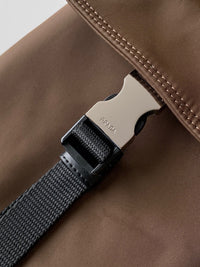 Explore Re-Nylon and Leather Backpack