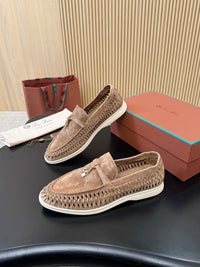Suede Loafers
