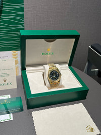 Day-Date 36 Yellow Gold Black Dial