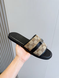 Monogram Slide Sandals