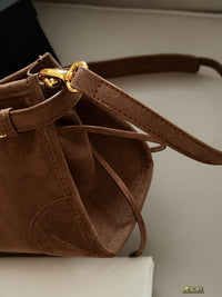 Soft Lux Suede Crossbody Bag