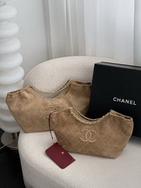 26C Suede Shopping Tote