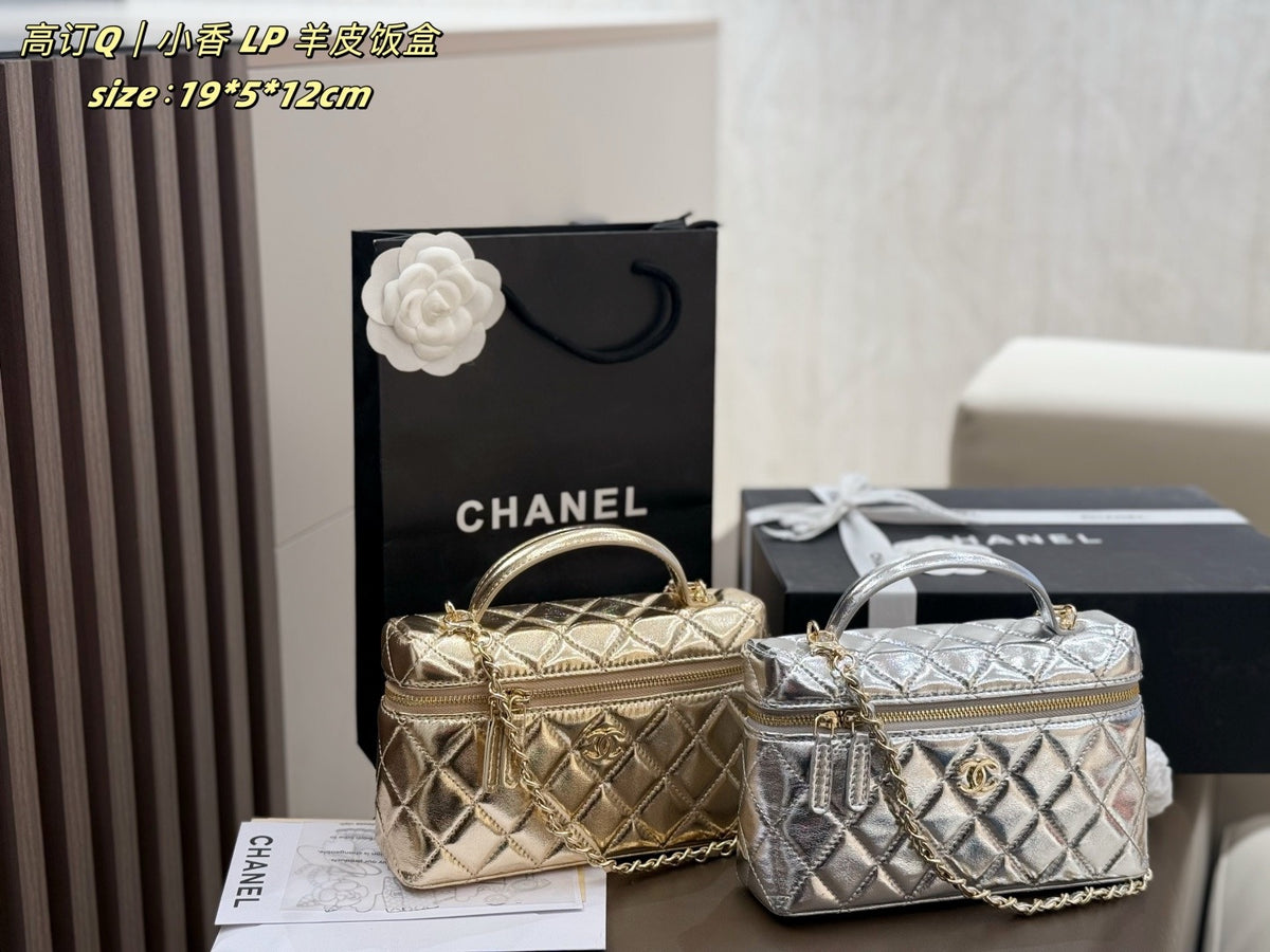 Top Handle Vanity Bag