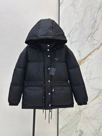 26S Re-Nylon Hooded Down Jacket