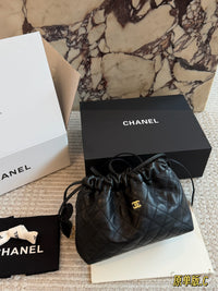 Clutch with Leather Strap
