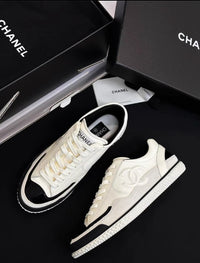 Logo Lace-Up Sneakers