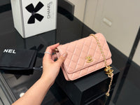 Mini Flap Bag with Charm