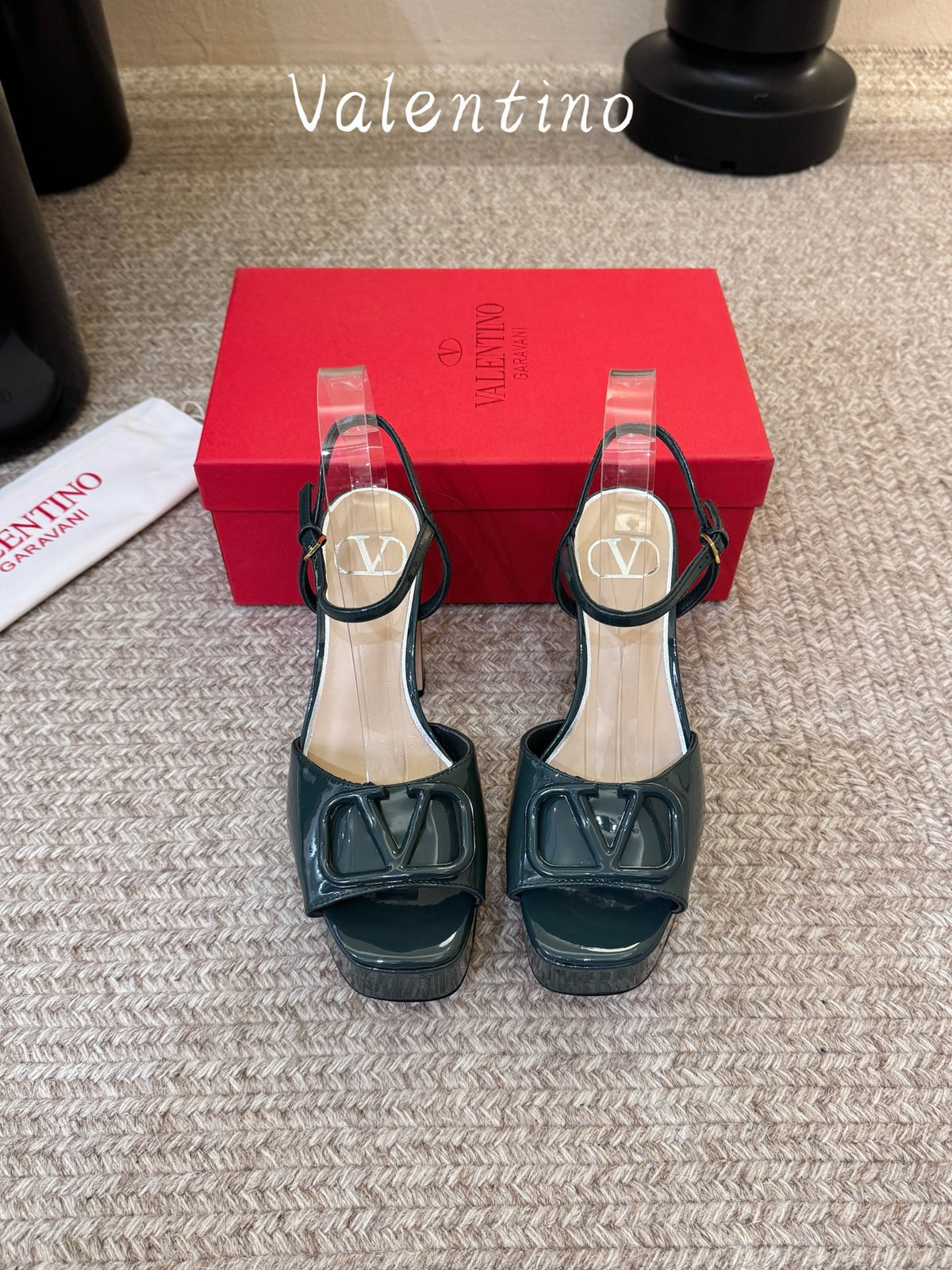 VLogo Signature Platform Sandals
