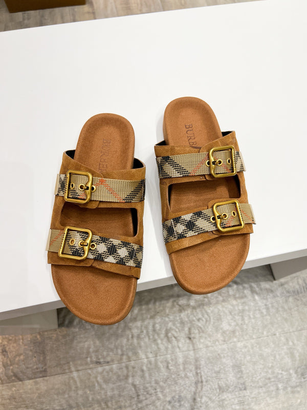 Vintage Check Slides