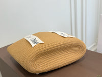 Woven Beach Tote Bag & Hat Set