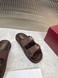 Canvas Slide Sandals