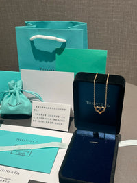 Open Heart Diamond Necklace