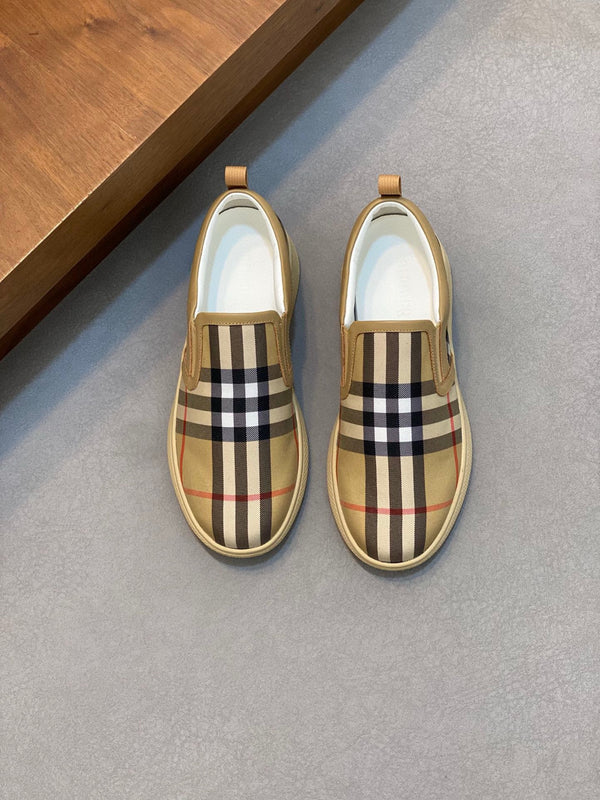 Vintage Check Slip-On Sneakers