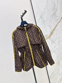 26S Perforated Monogram Jacket
