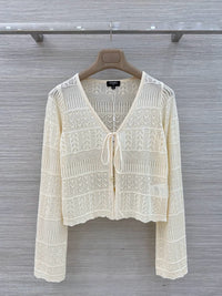 Openwork Knit Cardigan