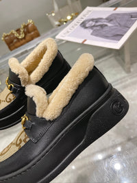 Platform Slip-On Loafers