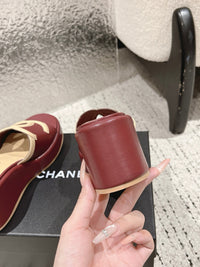 Platform Slide Sandals