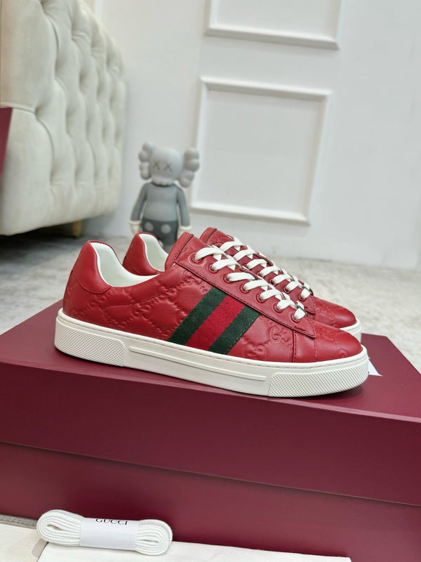 Ace Embossed Sneakers