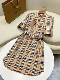 Vintage Check Dress