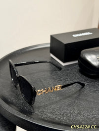 Oversized Logo Sunglasses