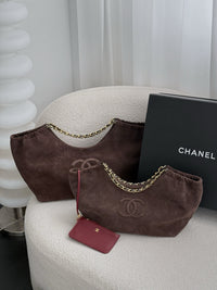 26C Suede Shopping Tote