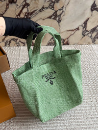 Raffia Woven Tote Bag