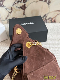 25 Bag Suede Calfskin