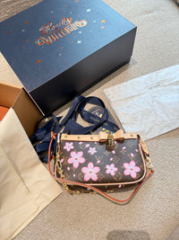 Cherry Blossom Pochette Accessoires Bag