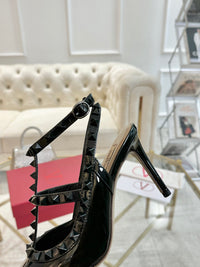 Garavani Rockstud Patent Leather Pumps 10cm