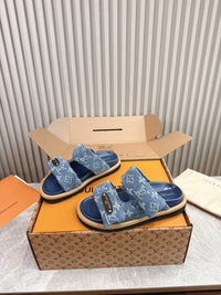 Padded Double Strap Slides
